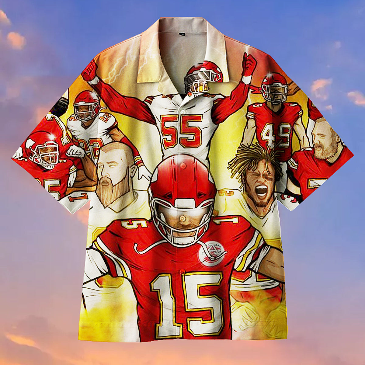 Kansas City Chiefs 2019-2020 Team Universal Hawaiian Shirt