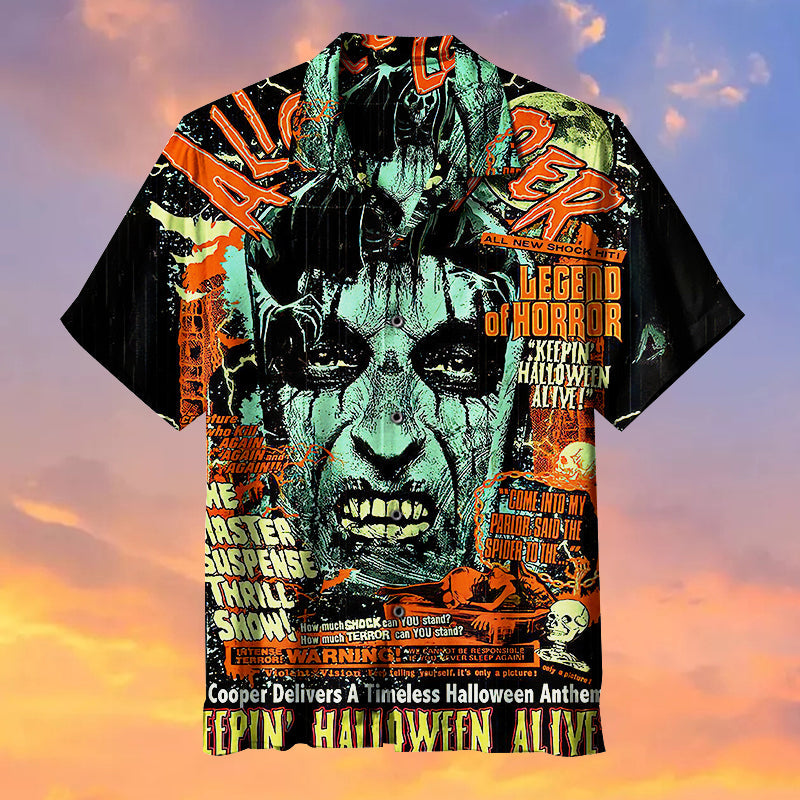 Keepin' Halloween Alive Universal Hawaiian Shirt