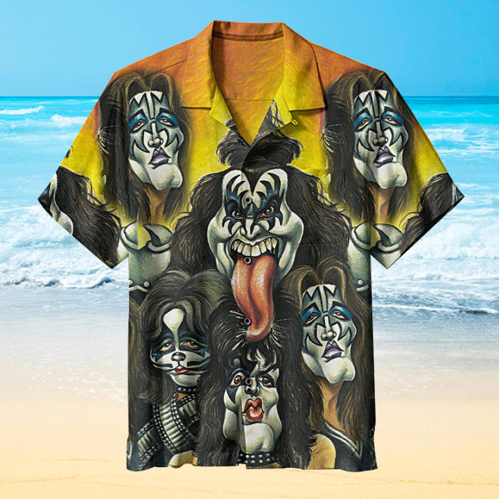 Kiss Art Universal Hawaiian Shirt