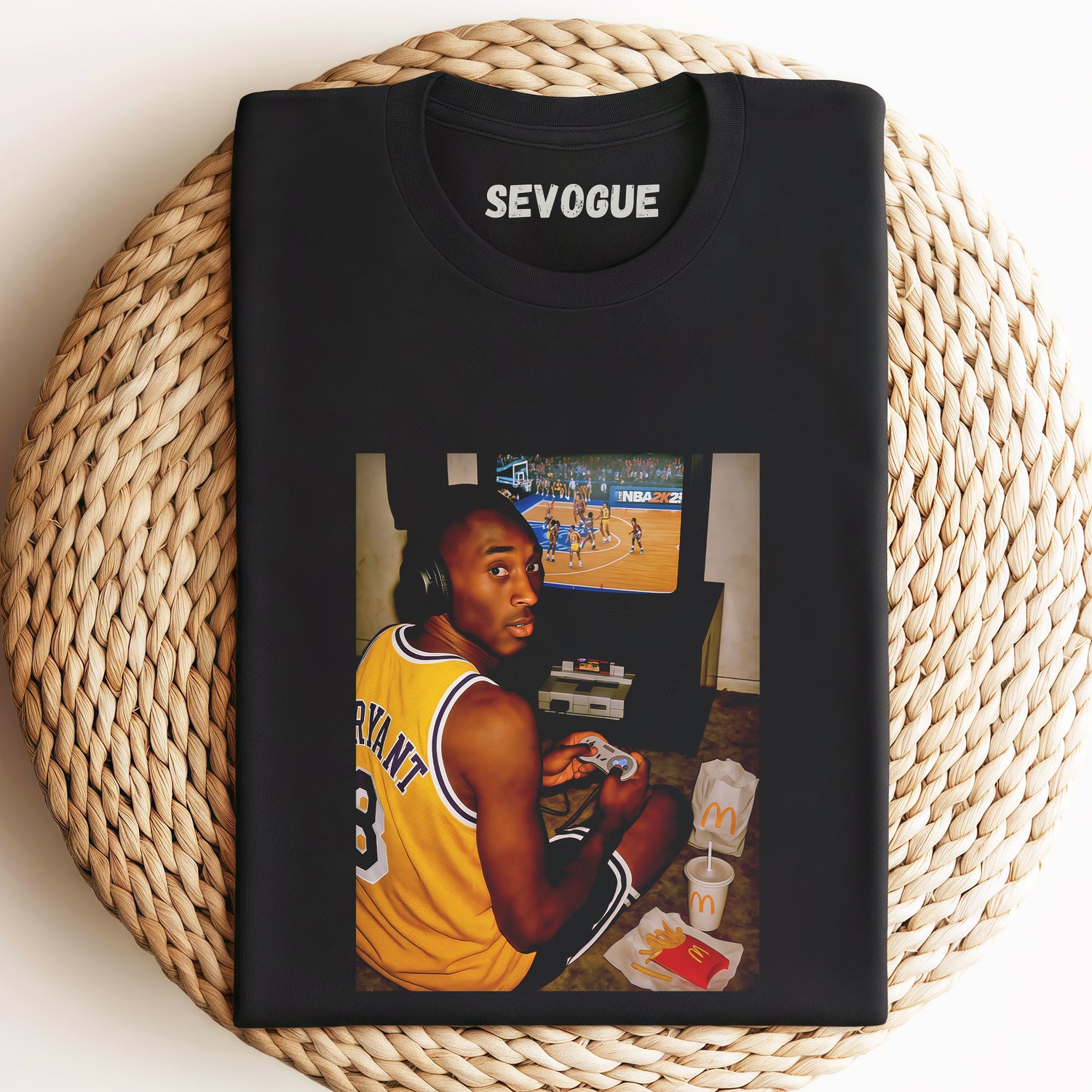 Kobe's Happy Time With Basketball Games Unisex Tee, Sweatshirt & Hoodie