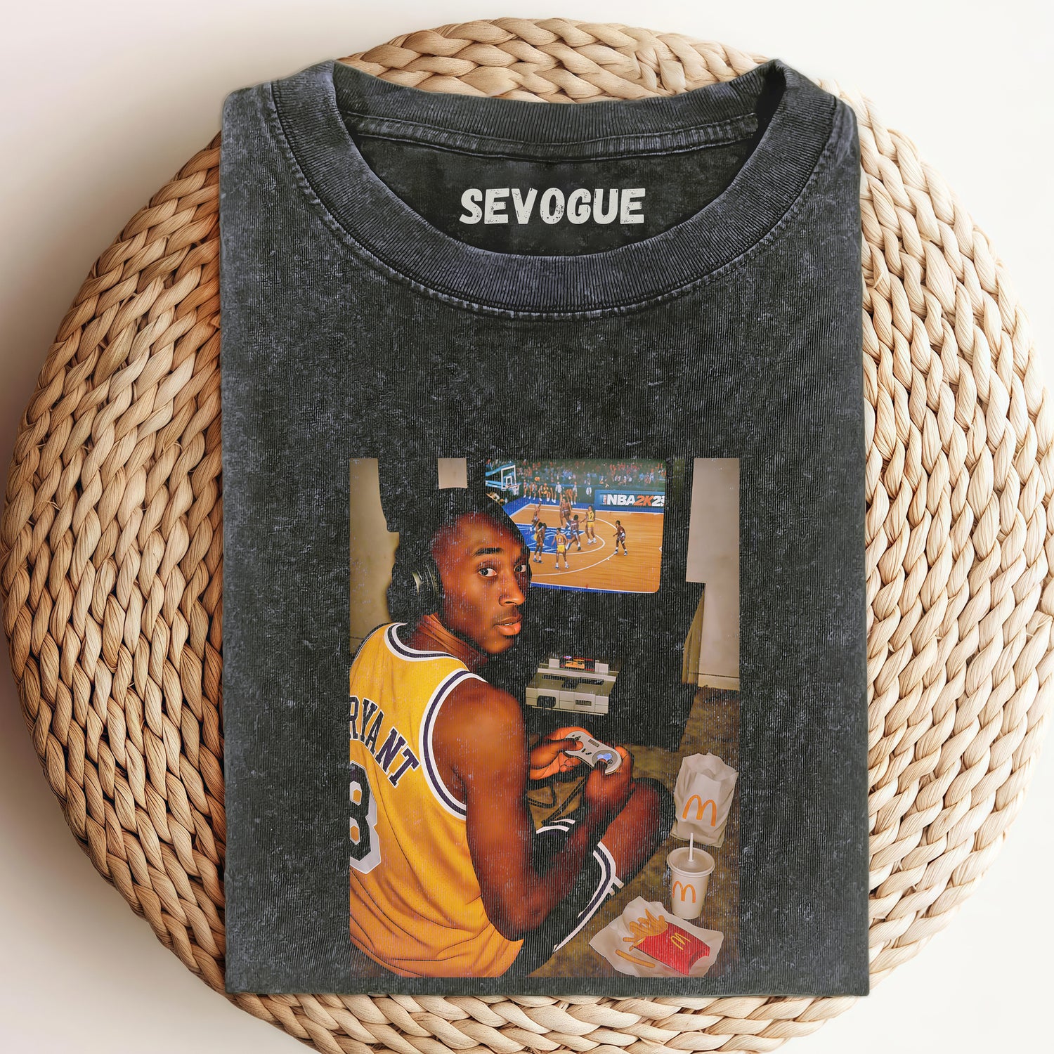 Kobe's Happy Time With Basketball Games Unisex Tee, Sweatshirt & Hoodie