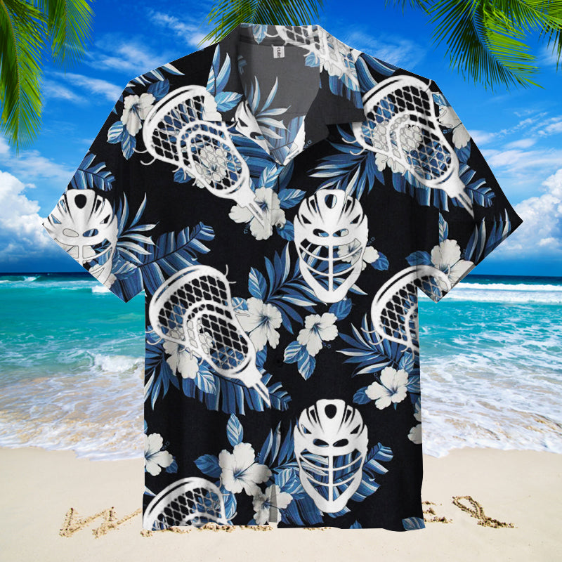 Lacrosse Hawaiian Shirt