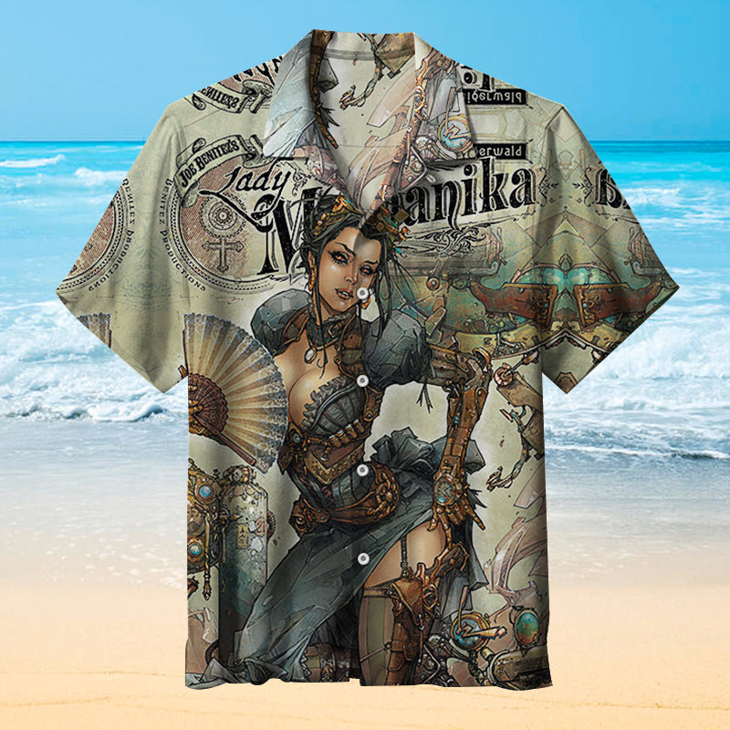 Lady Mechanika Universal Hawaiian Shirt