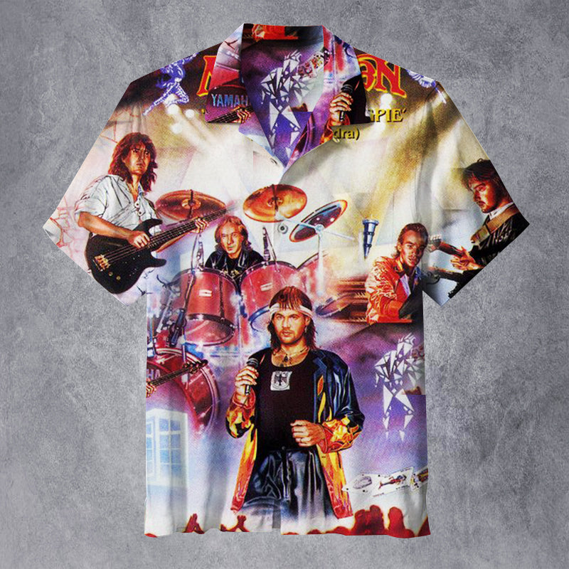 MARILLION ‎– The Thieving Magpie Unisex Hawaiian Shirt