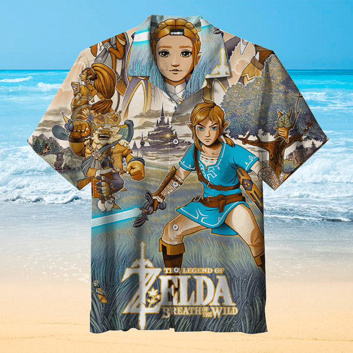 MEMORIES OF HYRULE Universal Hawaiian Shirt