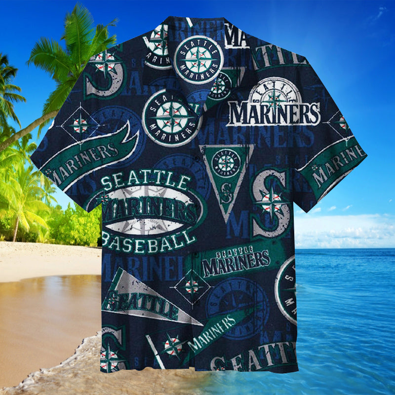MLB Seattle Mariners Hawaiian Shirt