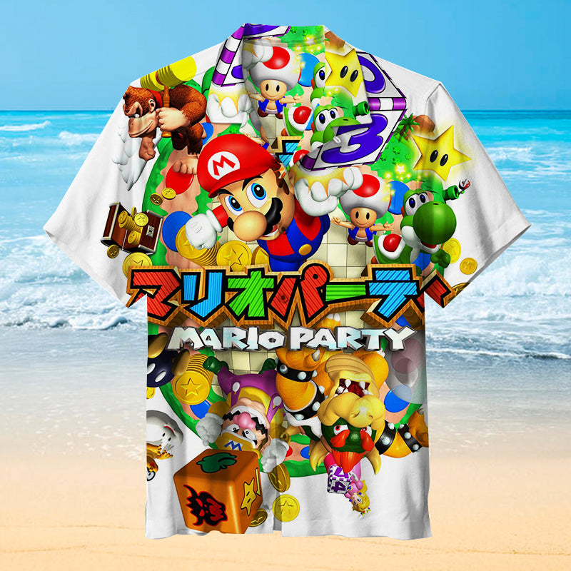 Mario Party |Unisex Hawaiian Shirt