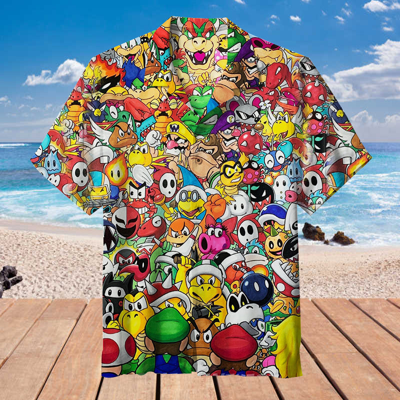 Mario Rogues Unisex Hawaiian Shirt