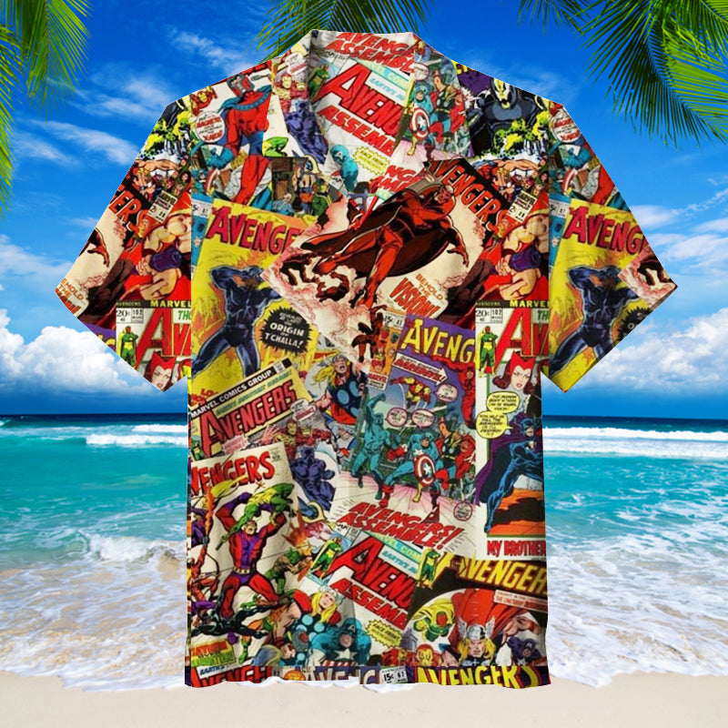 Marvel Comics |Unisex Hawaiian Shirt