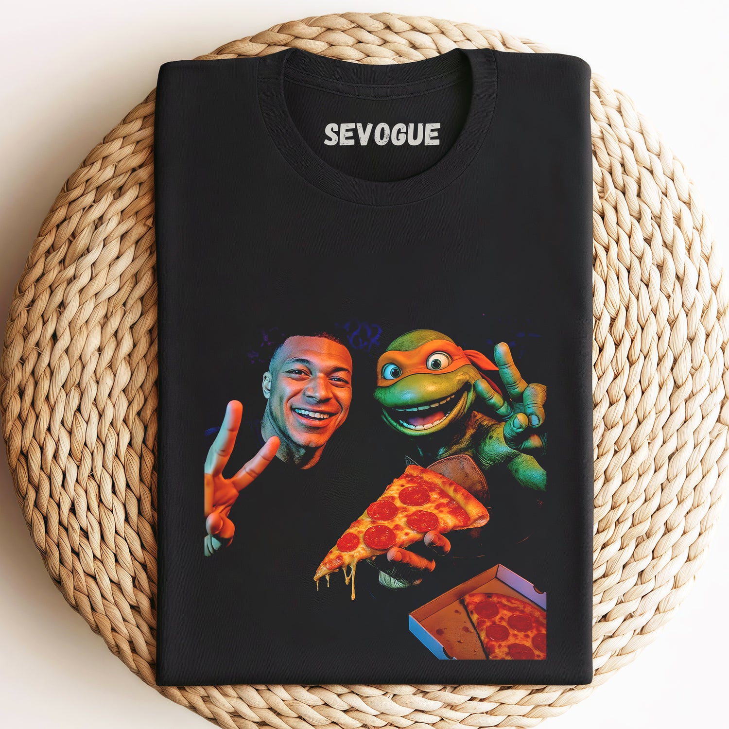 Mbappé And The Teenage Mutant Ninja Turtles Unisex Tee, Sweatshirt & Hoodie