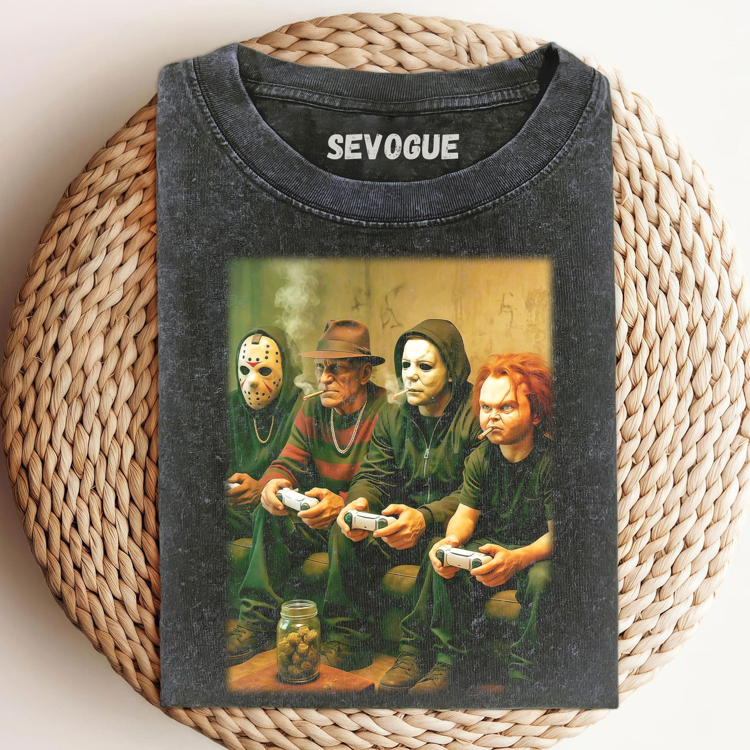 Michael, Chucky And Others Play Games Unisex Tee, Sweatshirt & Hoodie