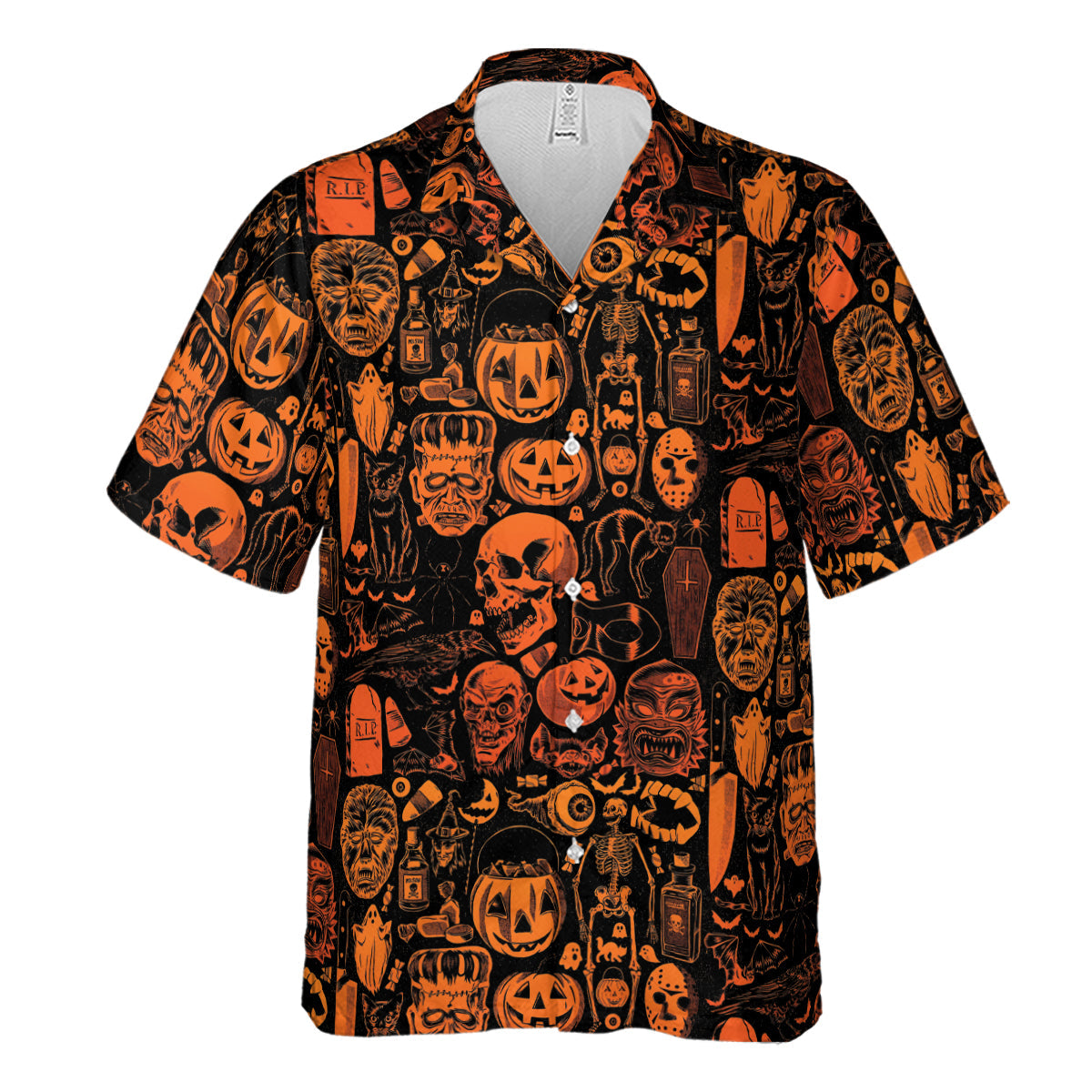 Monsters Everywhere Hawaiian Shirt
