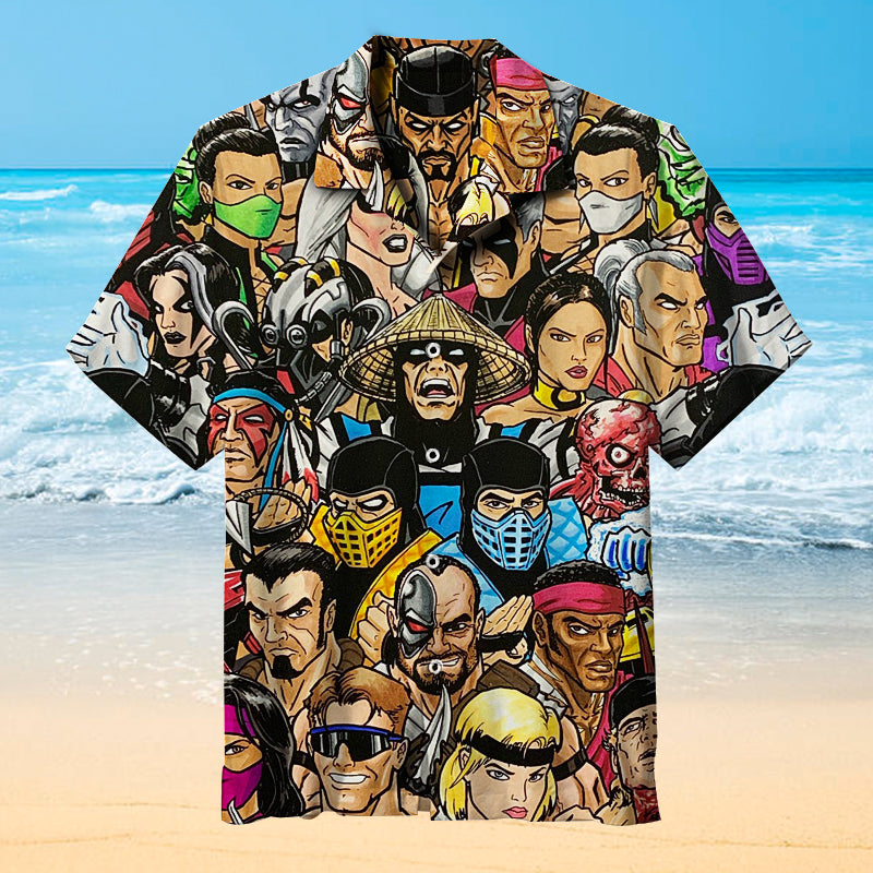 Mortal Kombat Universal Hawaiian Shirt