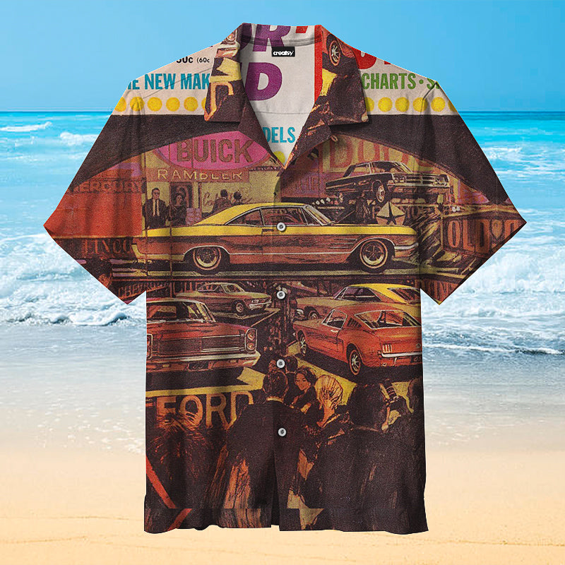 Motor Trend November 1964 Universal Hawaiian Shirt
