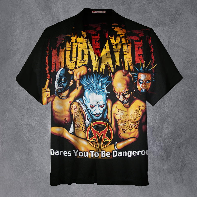 Mudvayne Unisex Hawaiian Shirt