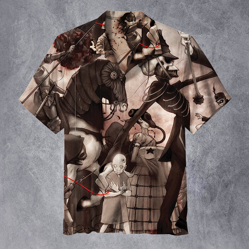 My Chemical Romance-The Black Parade  Unisex Hawaiian Shirt