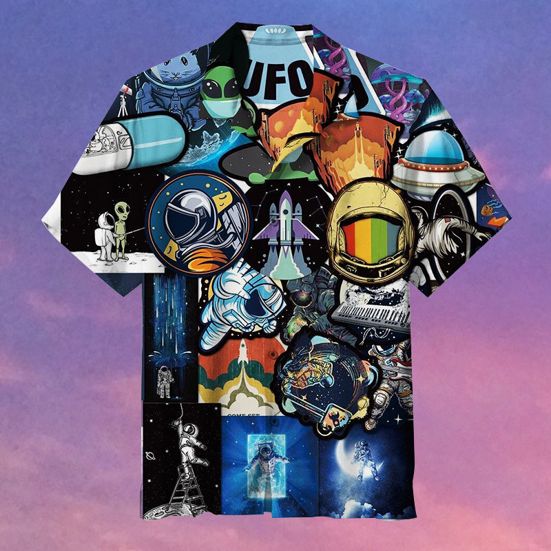NASA Space Science Unisex Hawaiian Shirt