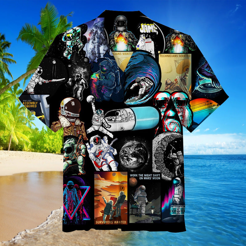 NASA Space Science Unisex Hawaiian Shirt