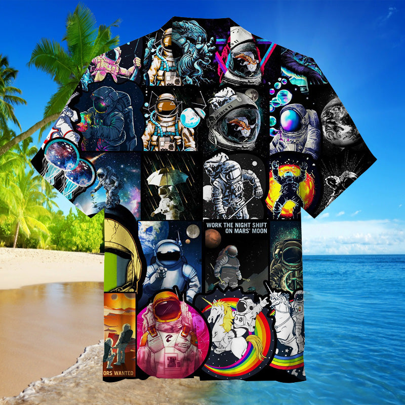 NASA Space Science Unisex Hawaiian Shirt