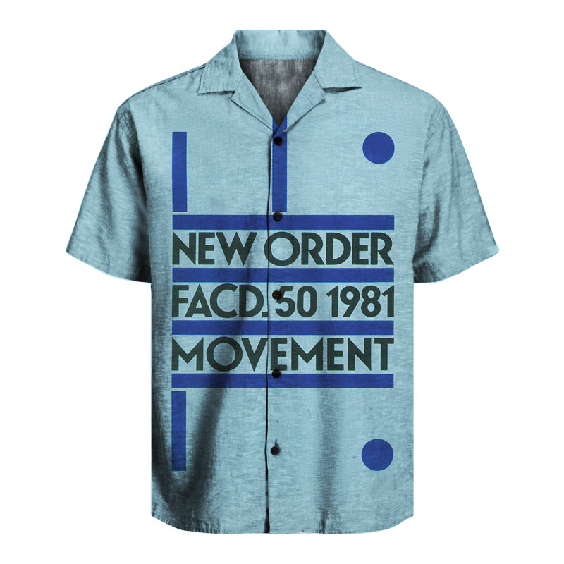 New Order - Movement Unisex Hawaiian Shirt