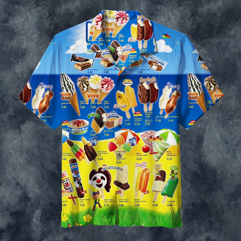 Oh, those old summers, those old ice creams Hawaiian Shirt