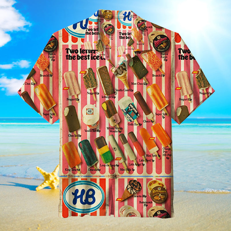 Oh, those old summers, those old ice creams Unisex Hawaiian Shirt