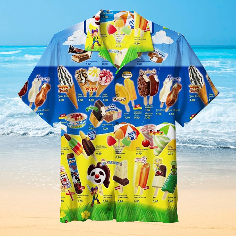 Oh, those old summers, those old ice creams |Unisex Hawaiian Shirt