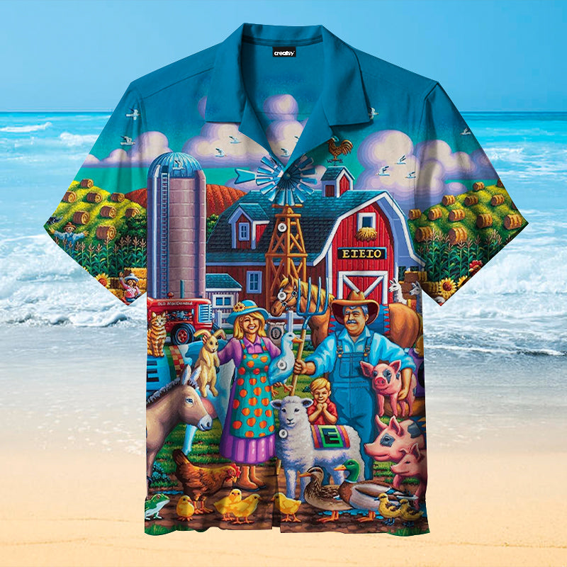 Old Macdonald |Unisex Hawaiian Shirt