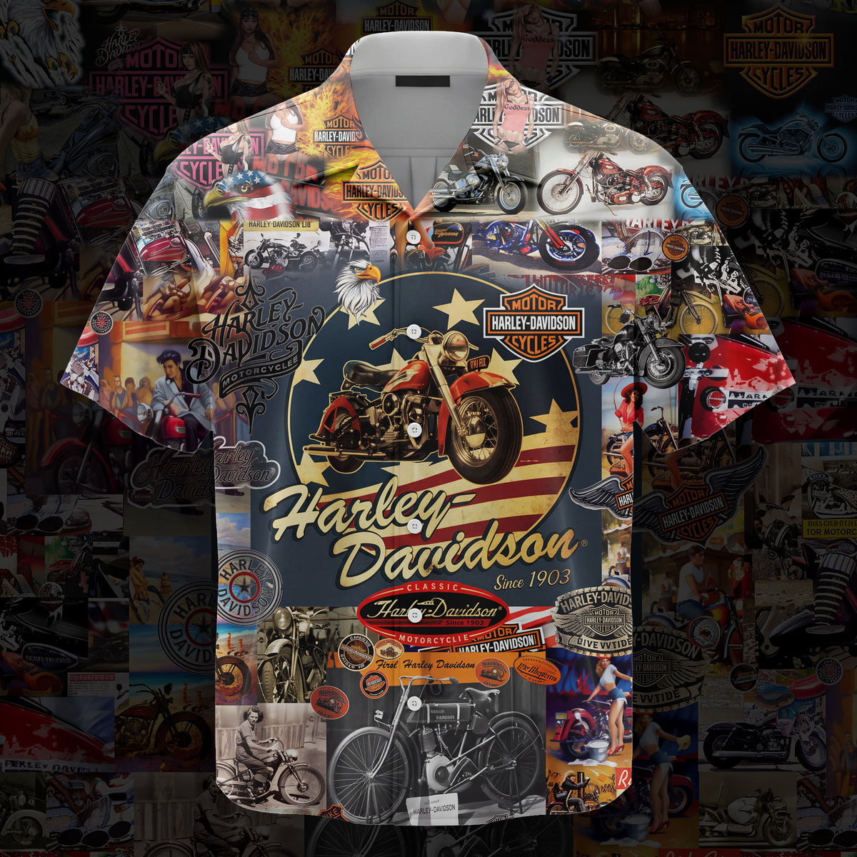 One of The Most Iconic Motorcycle Companies Unisex Hawaiian Shirt