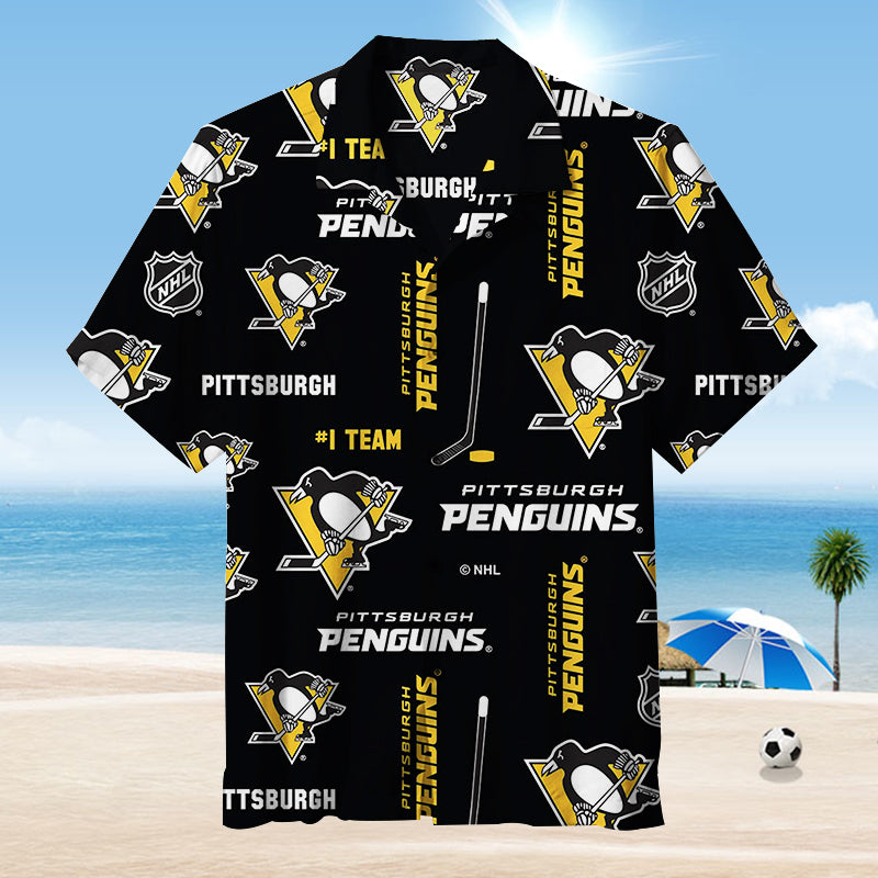 PITTSBURGH PENGUINS Unisex Hawaiian Shirt