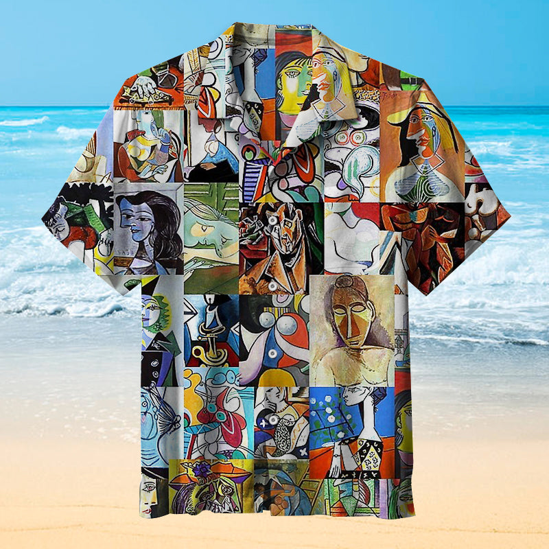 Pablo Picasso Poster Universal Hawaiian Shirt