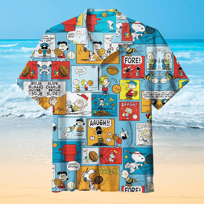 Peanuts & Snoopy Unisex Hawaiian Shirt