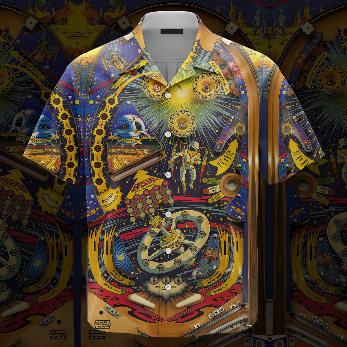 Pinball Future World Universal Hawaiian Shirt