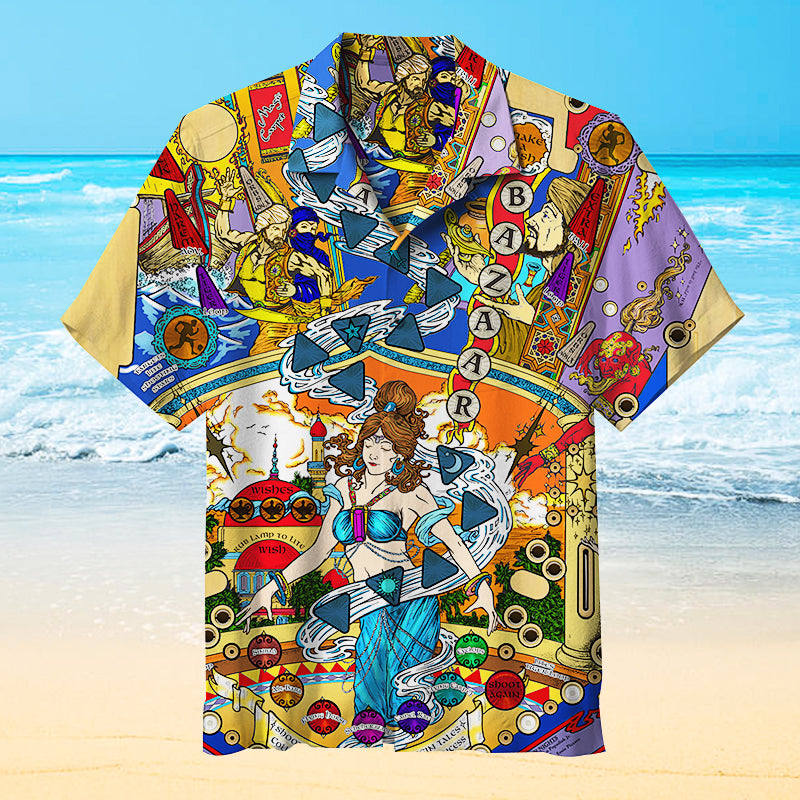 Pinball Art Universal Hawaiian Shirt
