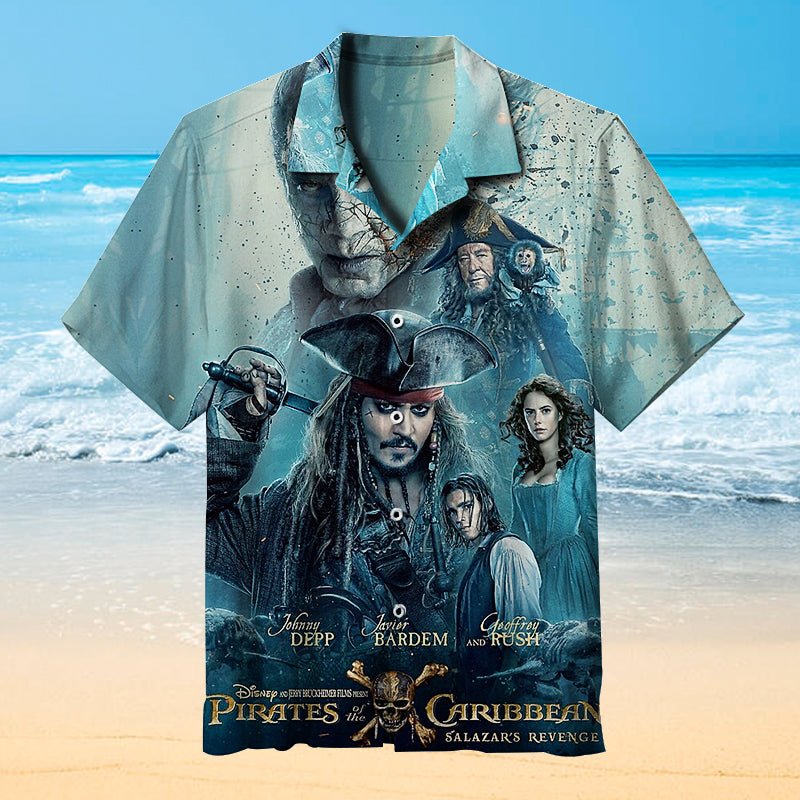 Pirates of the Caribbean : Dead Men Tell No Tales Universal Hawaiian Shirt