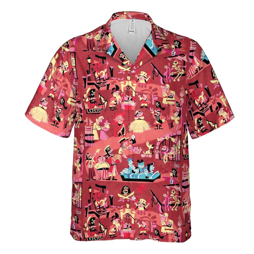 Pirates of the Golden Isles Hawaiian Shirt
