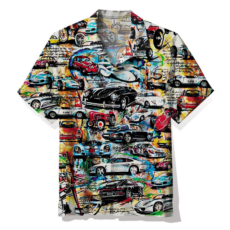 Porsche Hawaiian Shirt