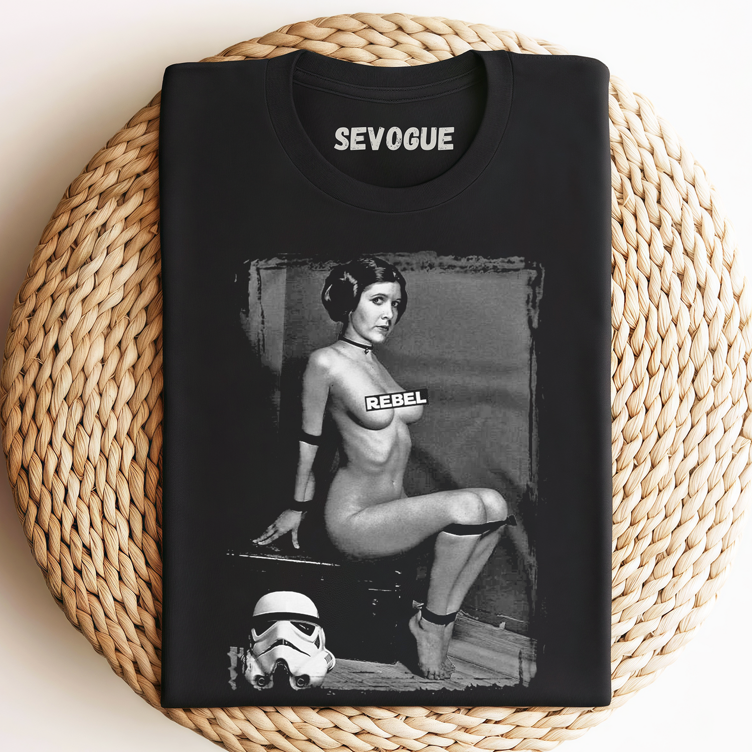 Princess Leia Rebel Bondage Naughty Unisex Tee, Sweatshirt & Hoodie