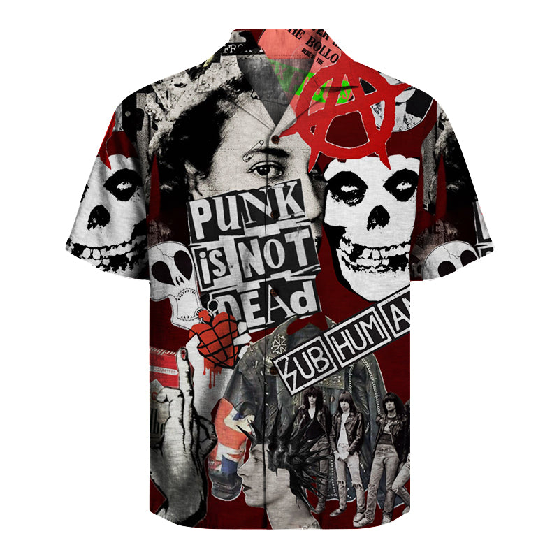 Punk Rock Unisex Hawaiian Shirt