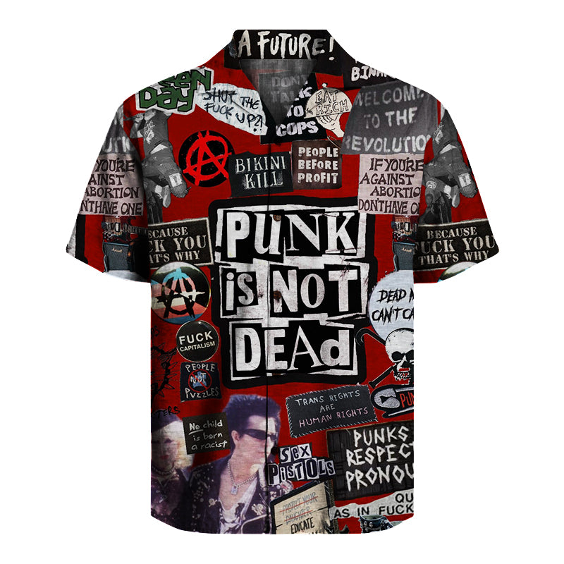 Punk Rock Unisex Hawaiian Shirt