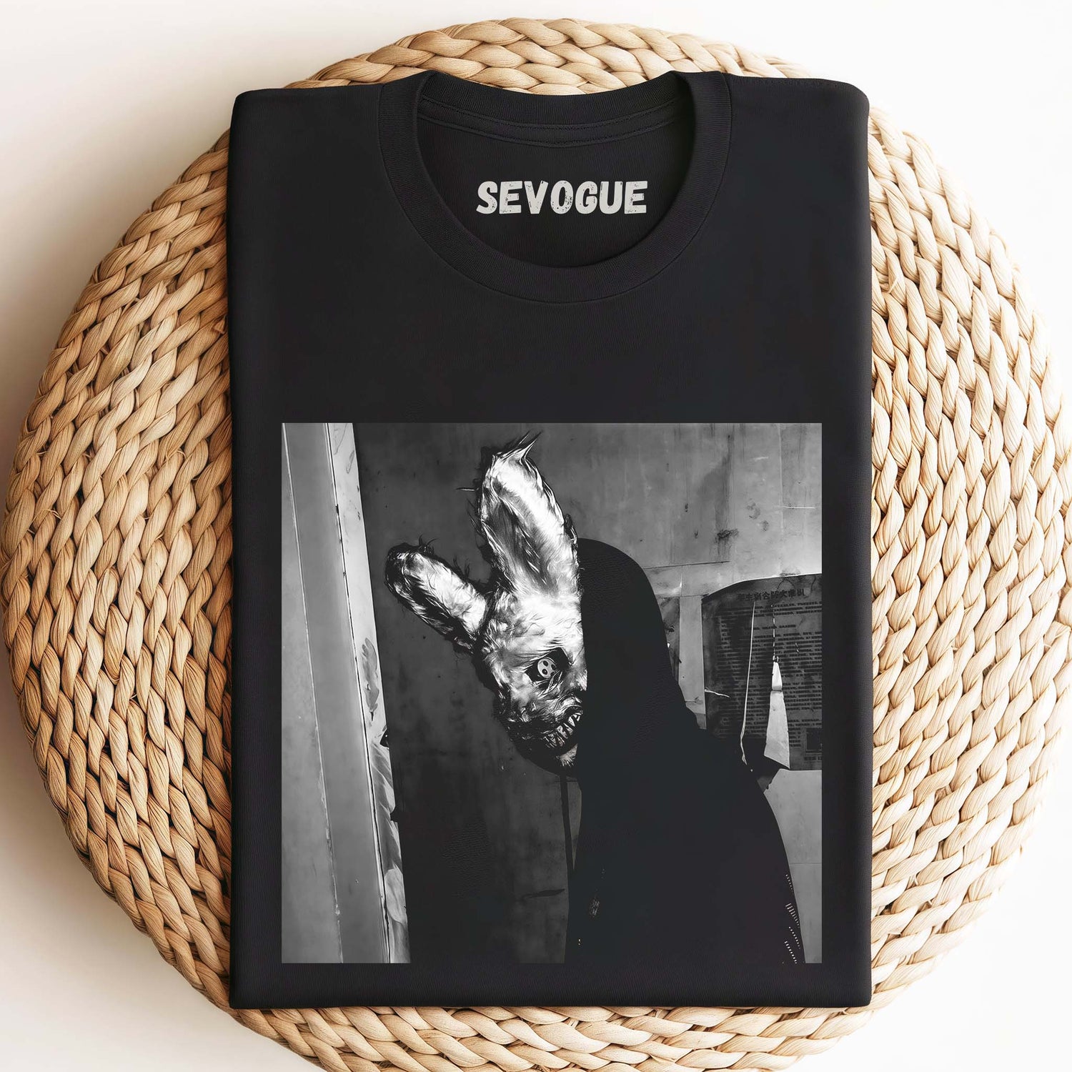 Rabbit Mask Unisex Tee, Sweatshirt & Hoodie