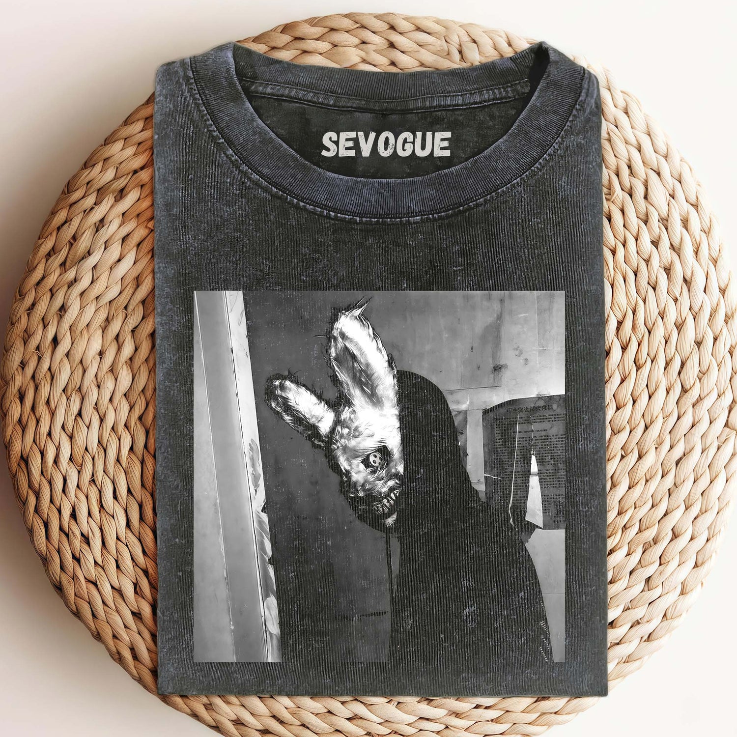 Rabbit Mask Unisex Tee, Sweatshirt & Hoodie