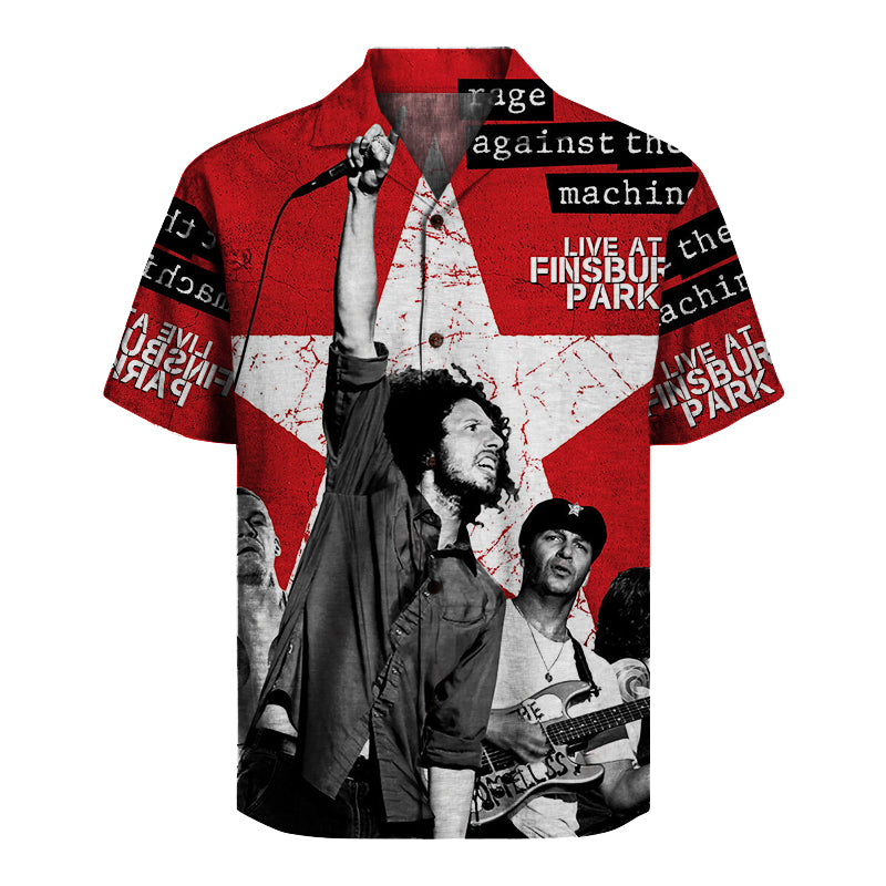 Rage Against Unisex Hawaiian Shirt