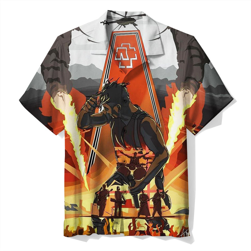 Rammstein Unisex Hawaiian Shirt