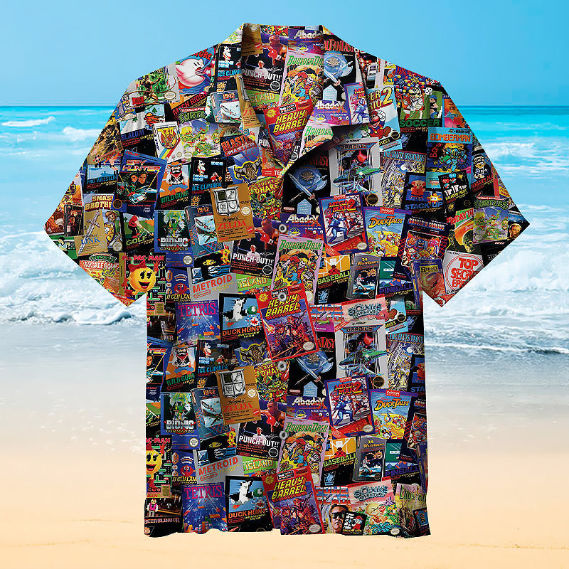Retro Video Game | Hawaiian Shirt