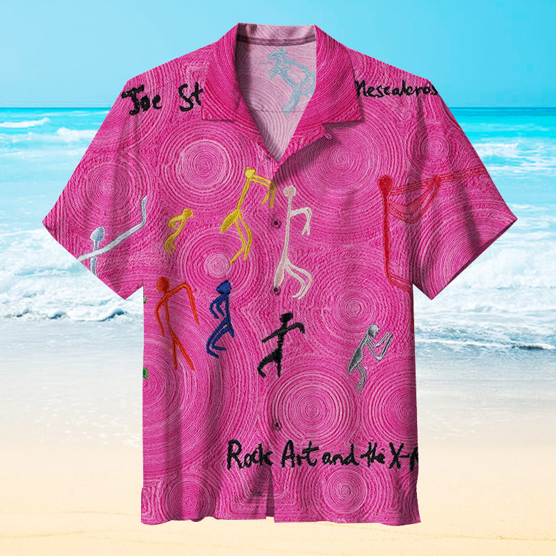 Rock Art and the X-Ray Style Unisex Hawaiian Shirt