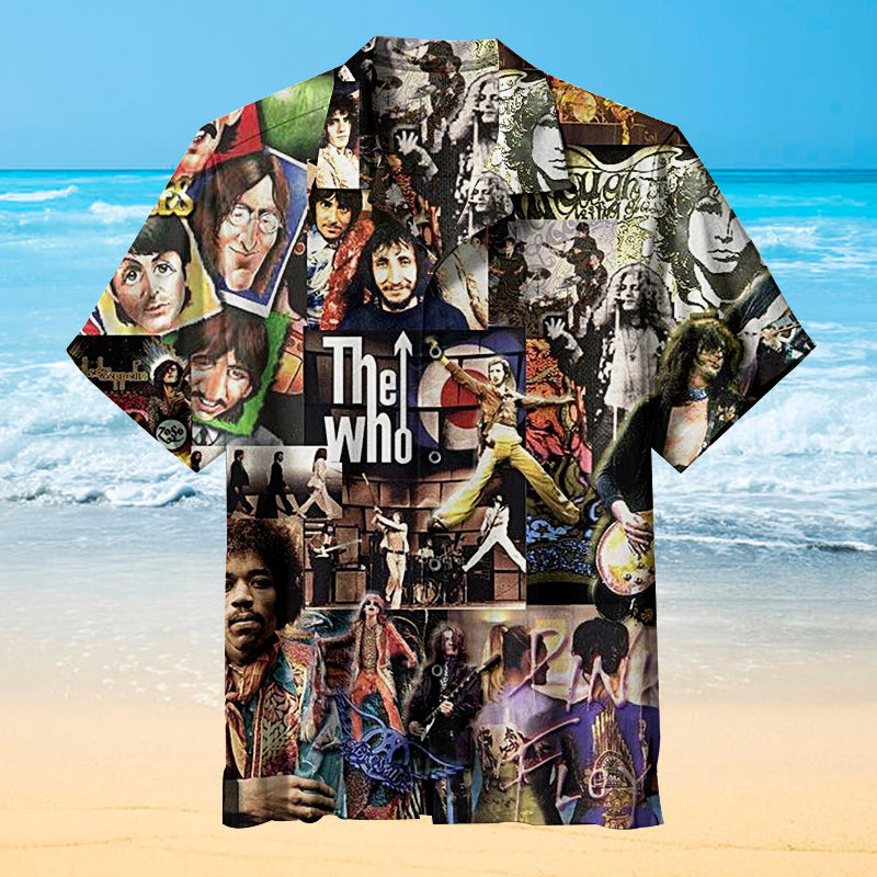 Rock Legends—The Who Universal Hawaiian Shirt