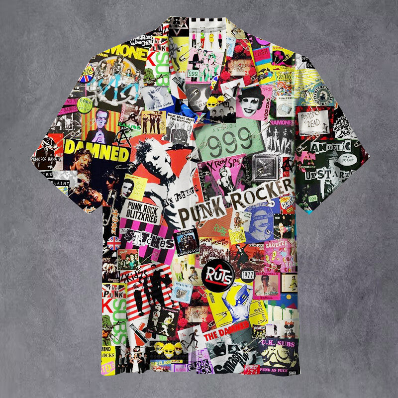 Rock 'n' Roll Unisex Hawaiian Shirt