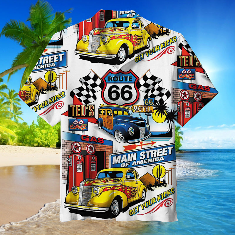 Route 66 Hawaiian Shirt