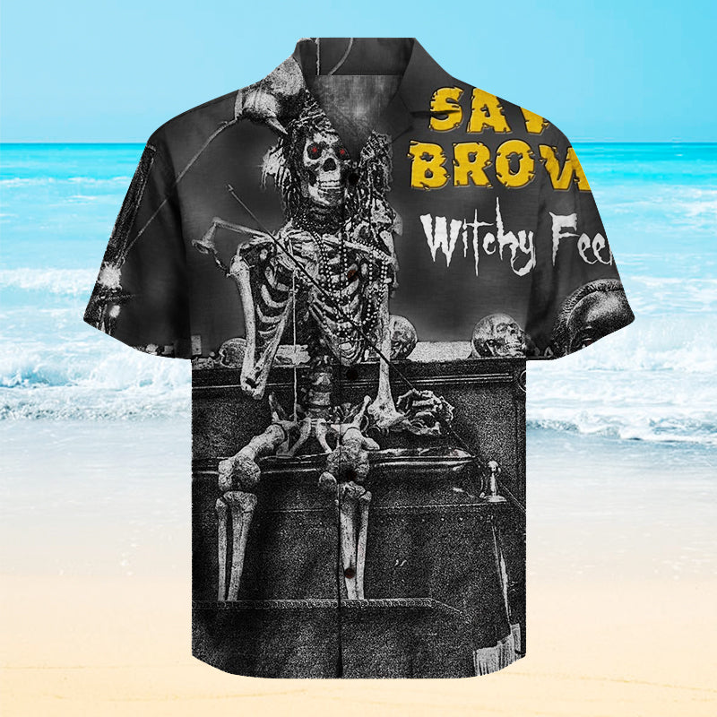 Savoy Brown - Witchy Feelin  Unisex Hawaiian Shirt